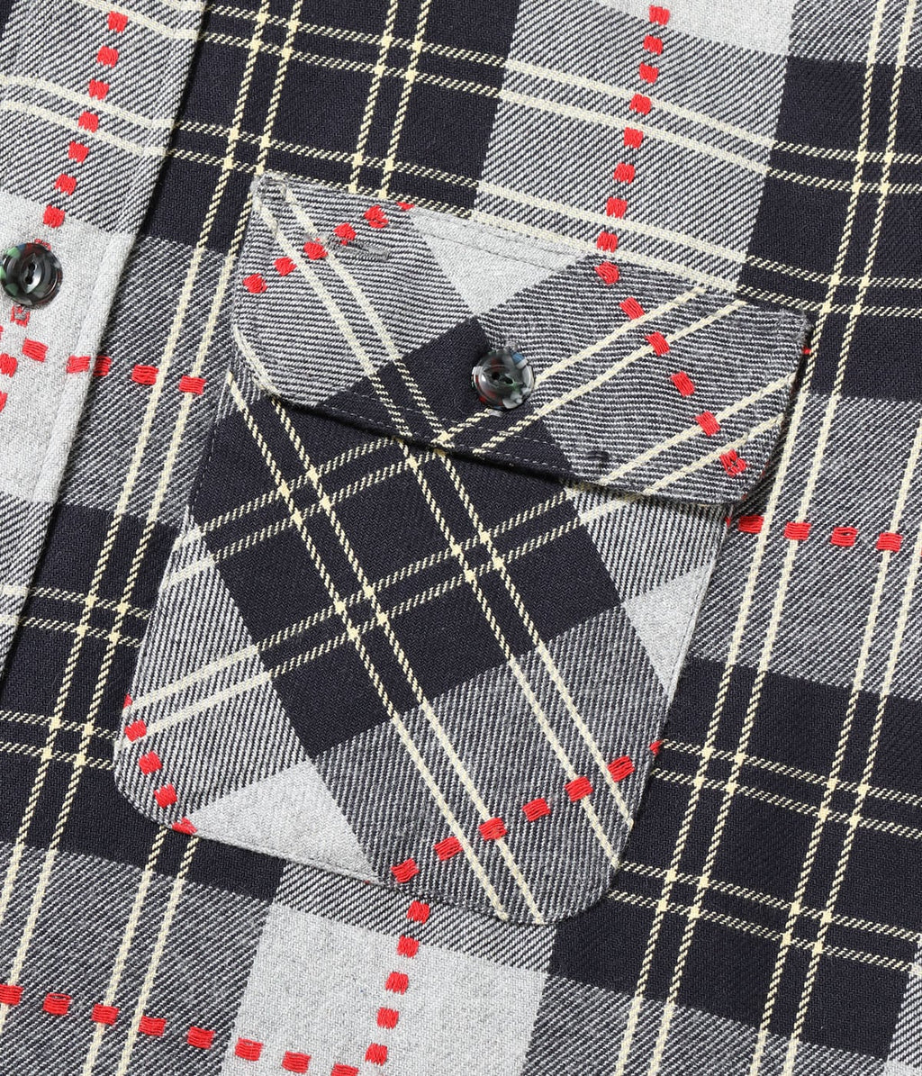 FICTION ROMANCE DOBBY CHECK WORK SHIRT