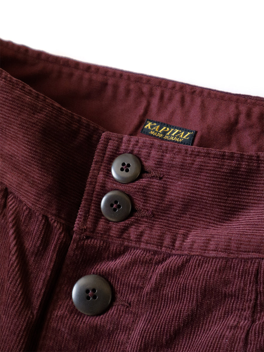 13W Corduroy Maxi Skirt