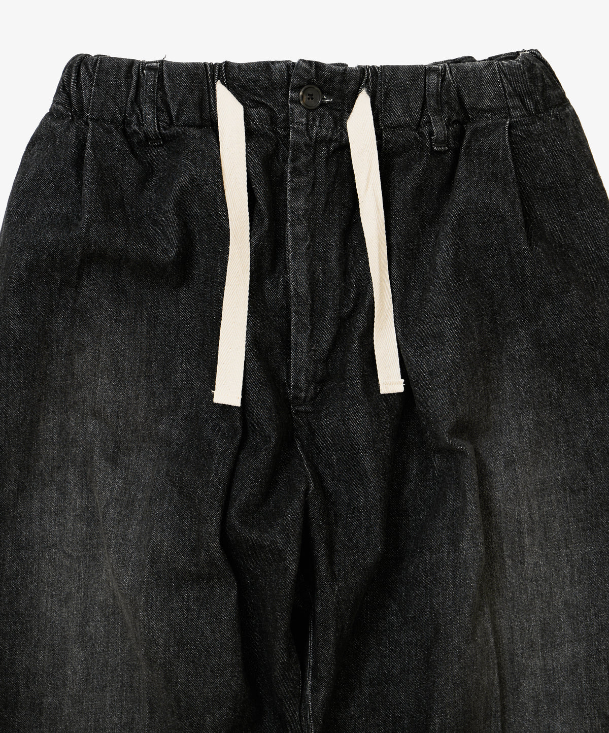 baggy trousers black denim damaged