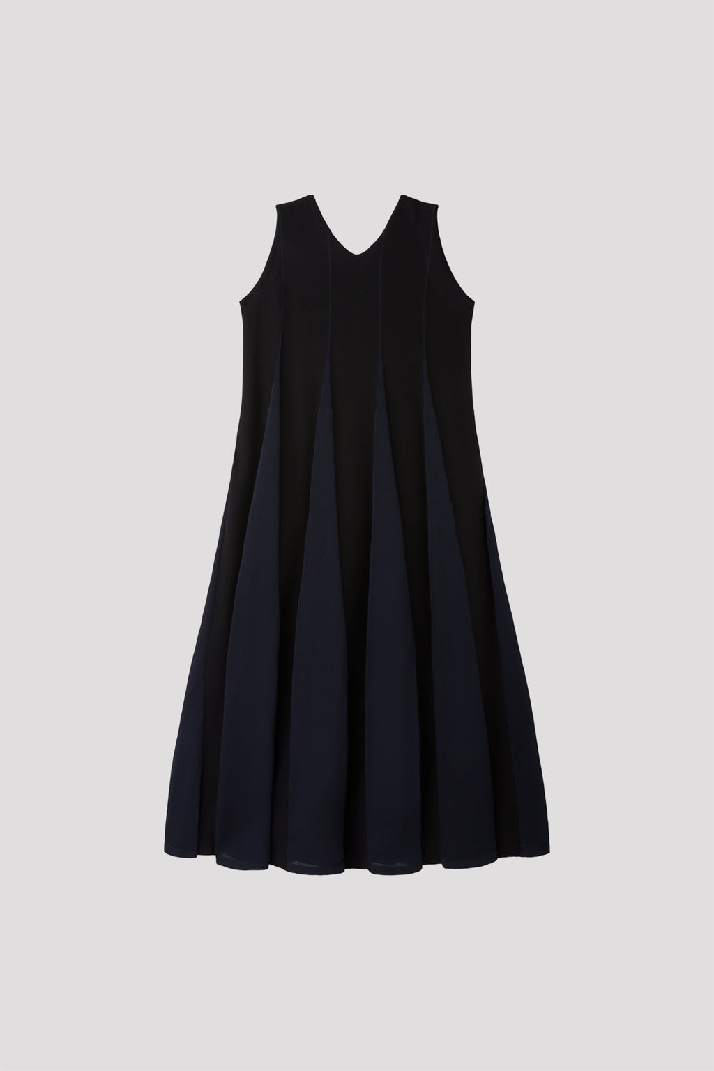 BAMBOO CONIC SLEEVELESS DRESS