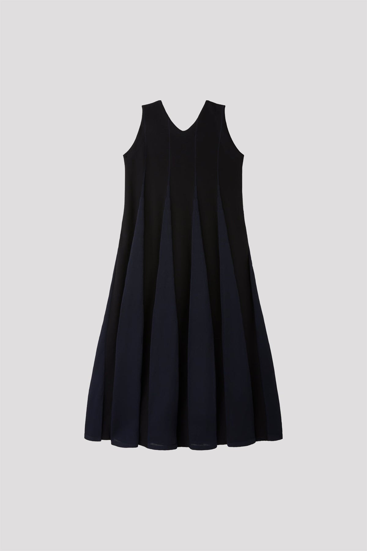 BAMBOO CONIC SLEEVELESS DRESS