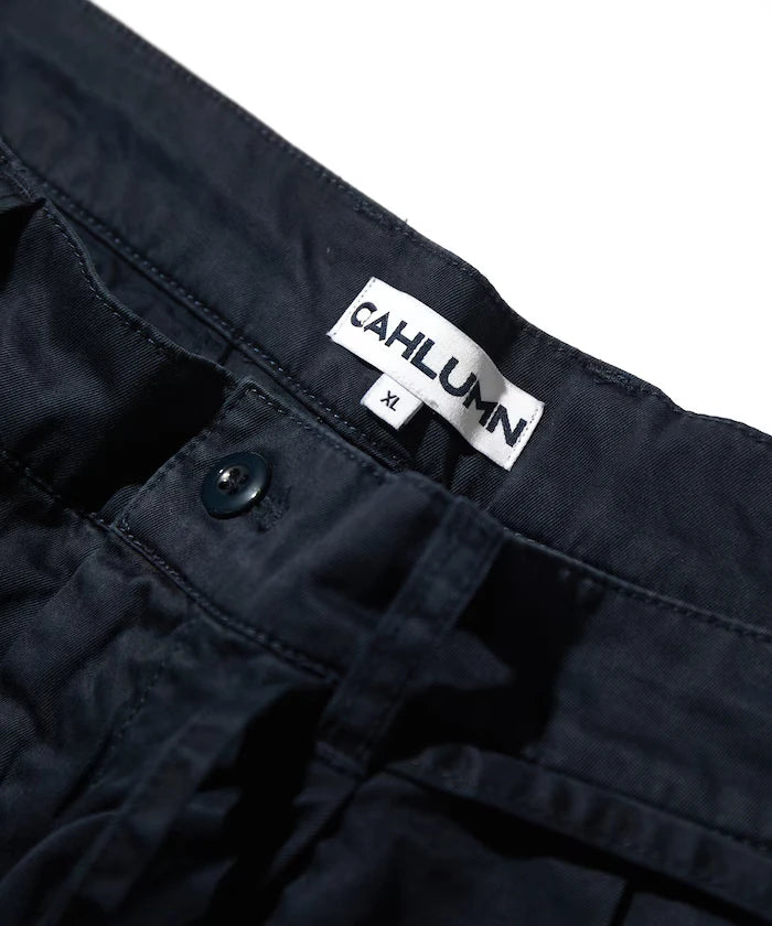 Extra Long Staple Organic Cotton 2 Tuck Chino Shorts