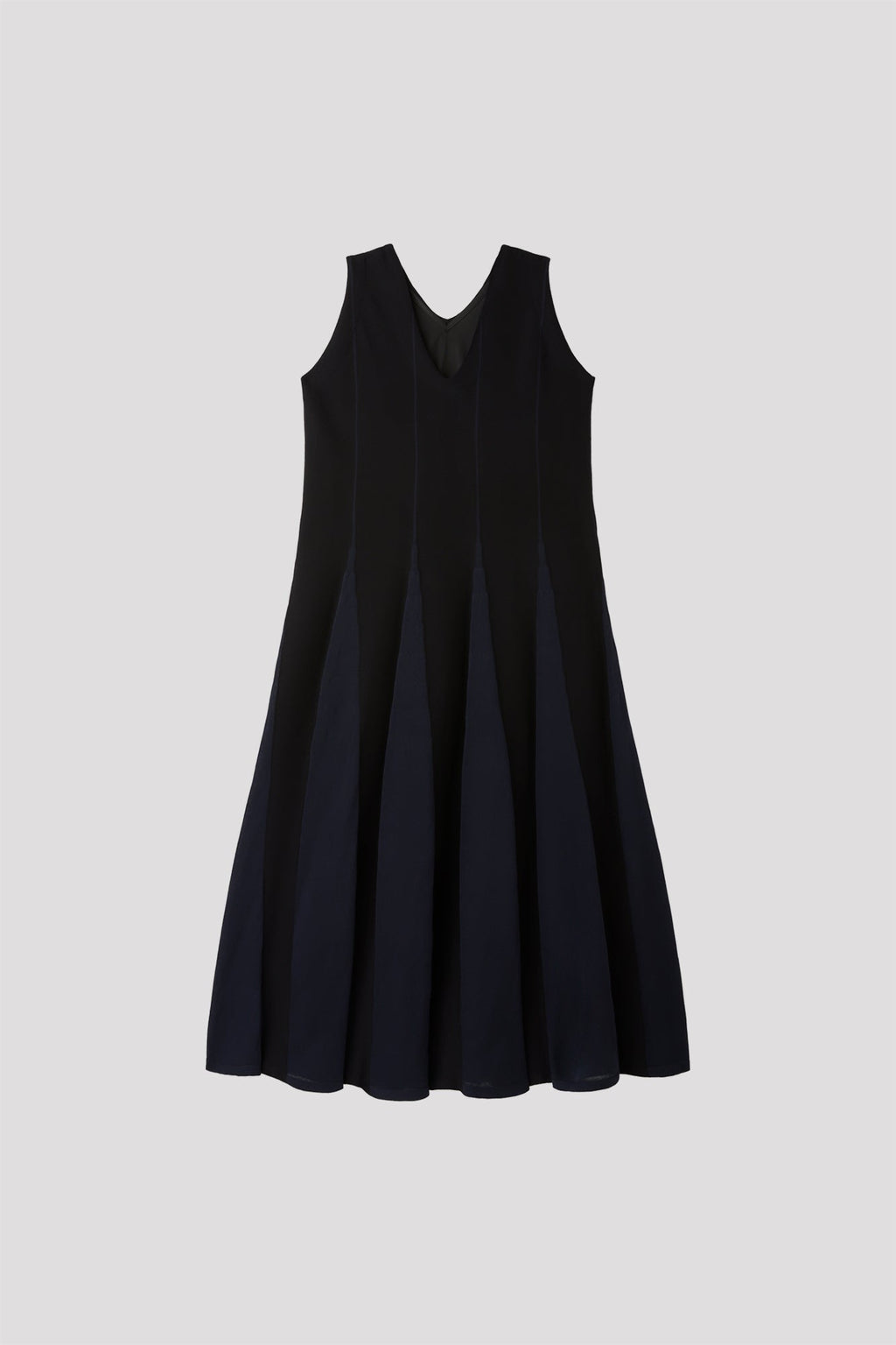 BAMBOO CONIC SLEEVELESS DRESS