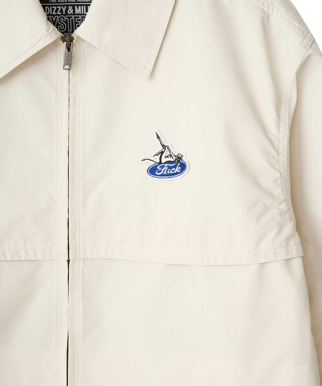 Evil Woman Scratch Work Shirt Jacket