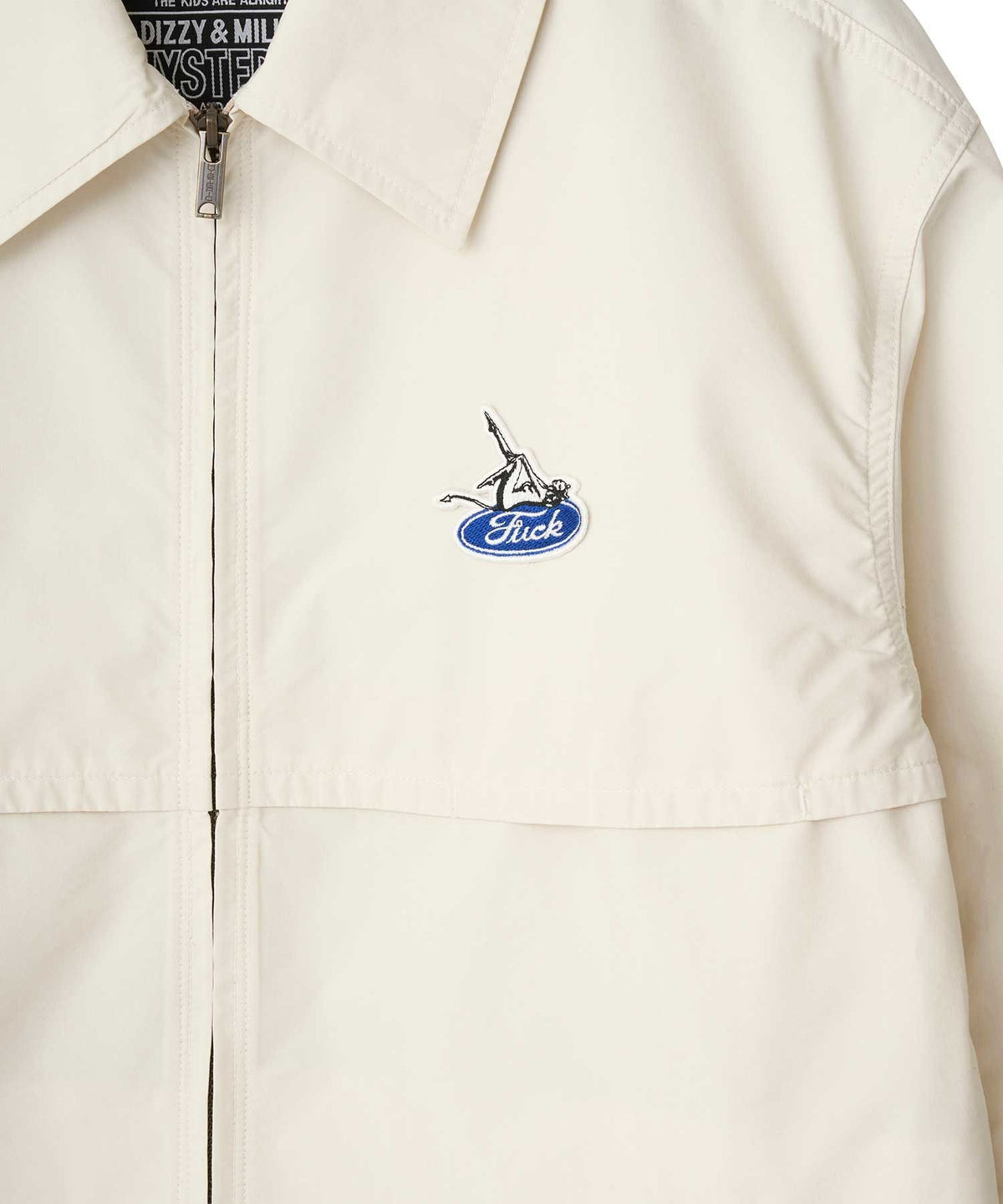 Evil Woman Scratch Work Shirt Jacket