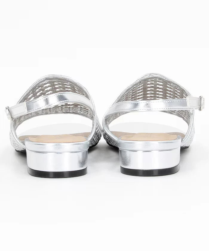 Leather Mesh Sandal