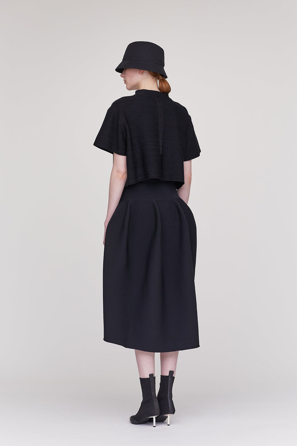 POTTERY ROUNDED HEM SKIRT