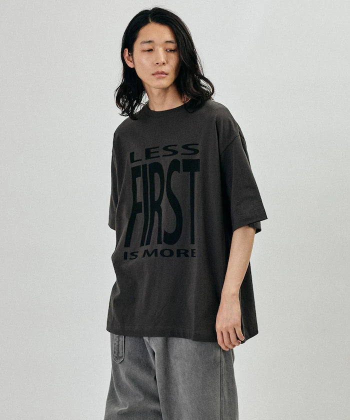 6 Ounce Front Logo Print Crew Neck T-Shirt / Print T-Shirt PRINT BIG FIRST