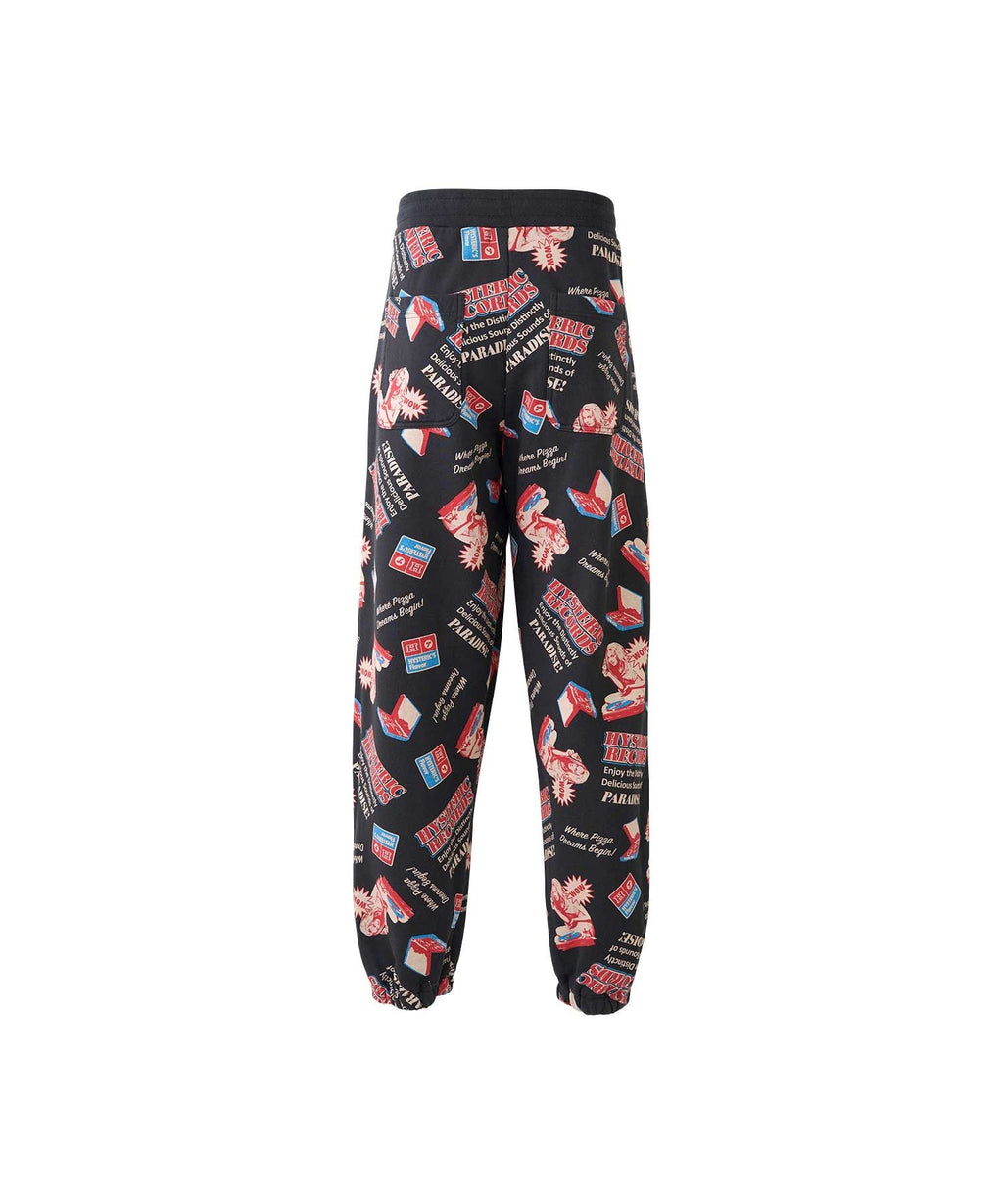 HYSTERIC RECORDS Pattern Sweatpants
