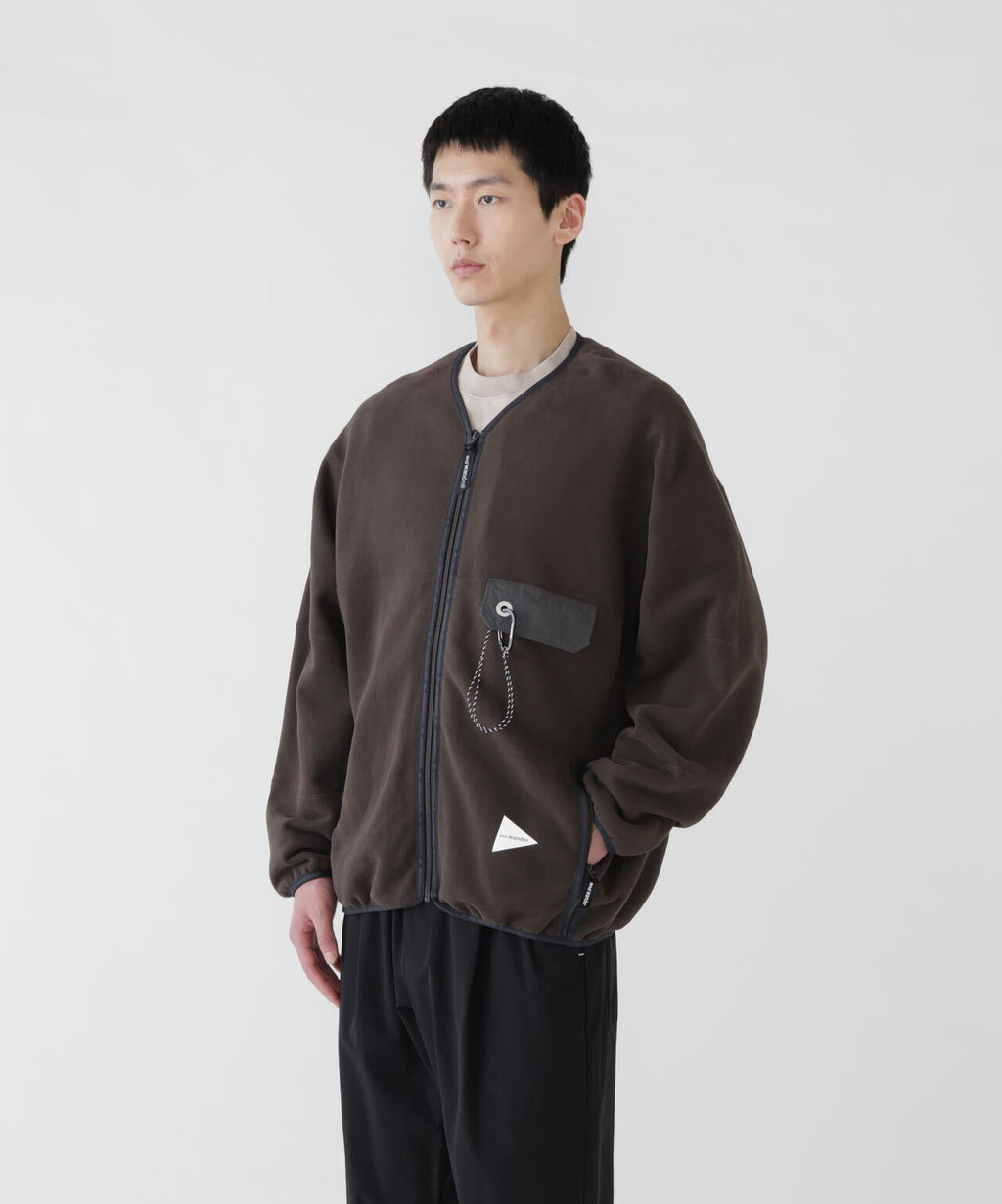 sweat cardigan