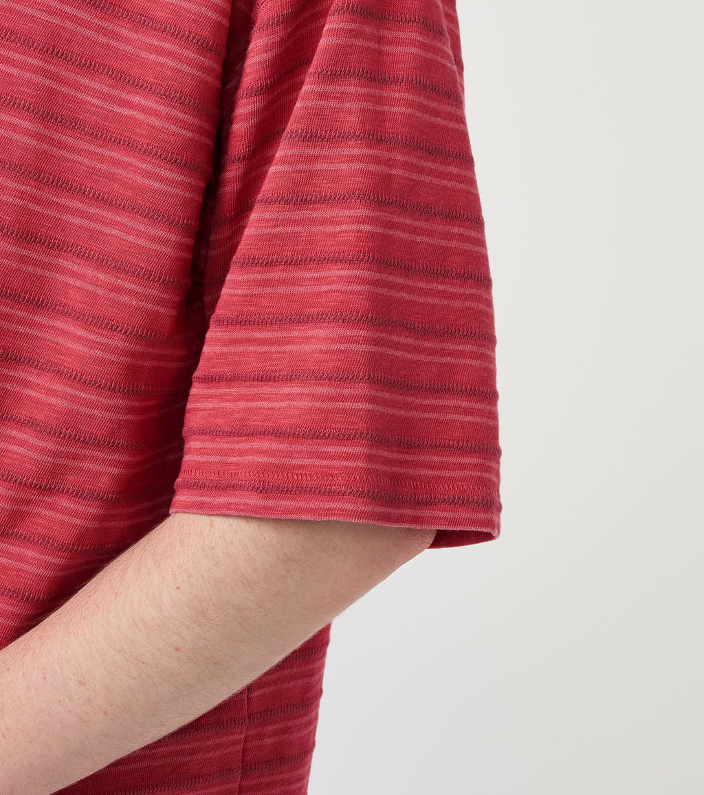 Garment Dyed Jacquard Field Polo