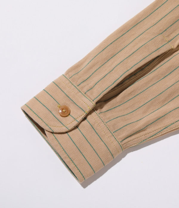 Coke Stripe Work Shirt (Long Sleeve)