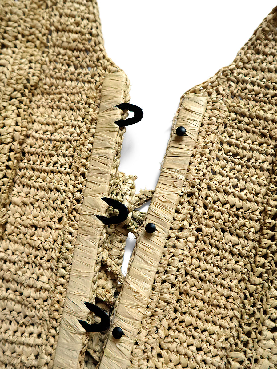Raffia Basket Corset
