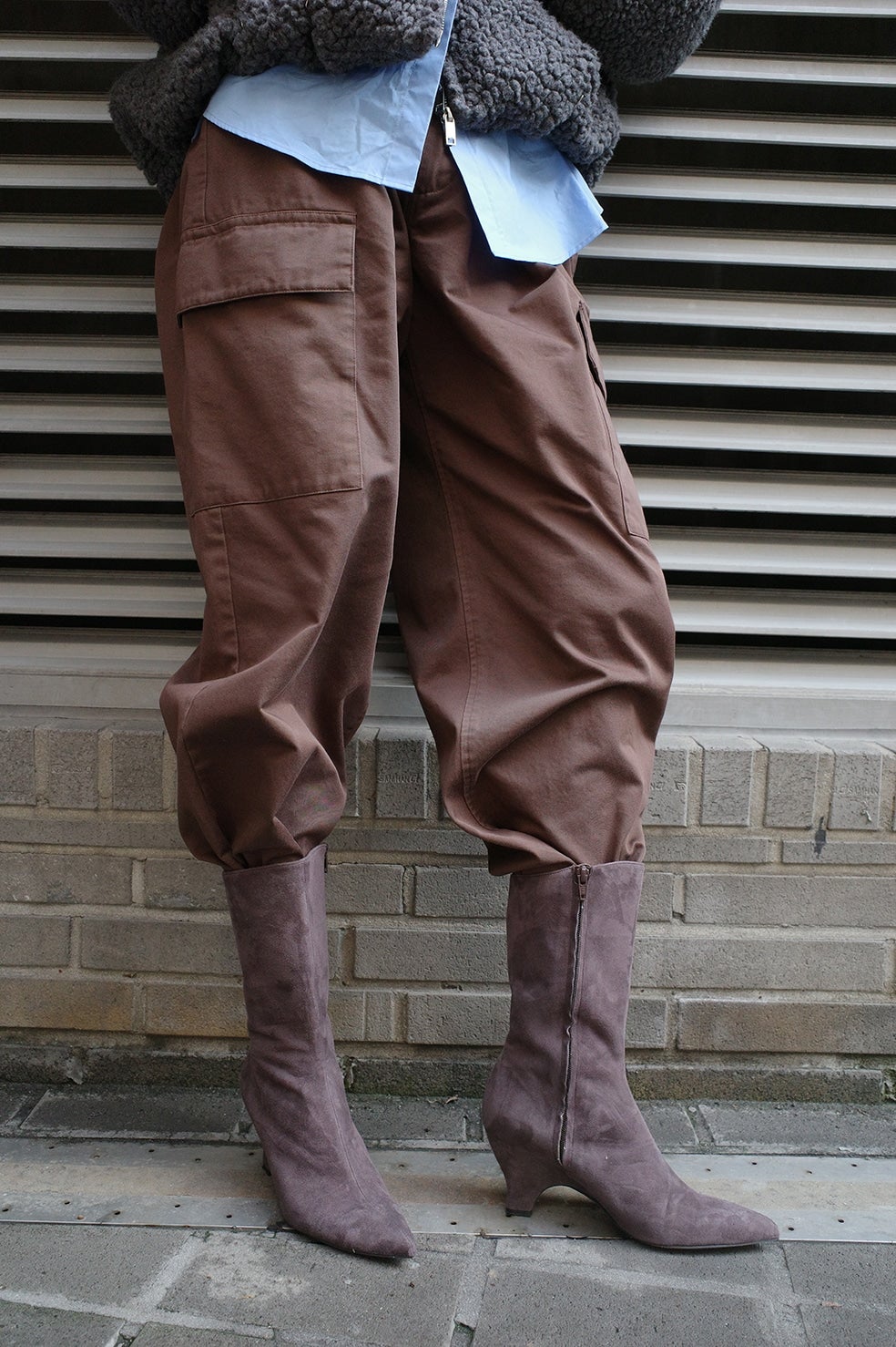 SLIM SUEDE BOOTS