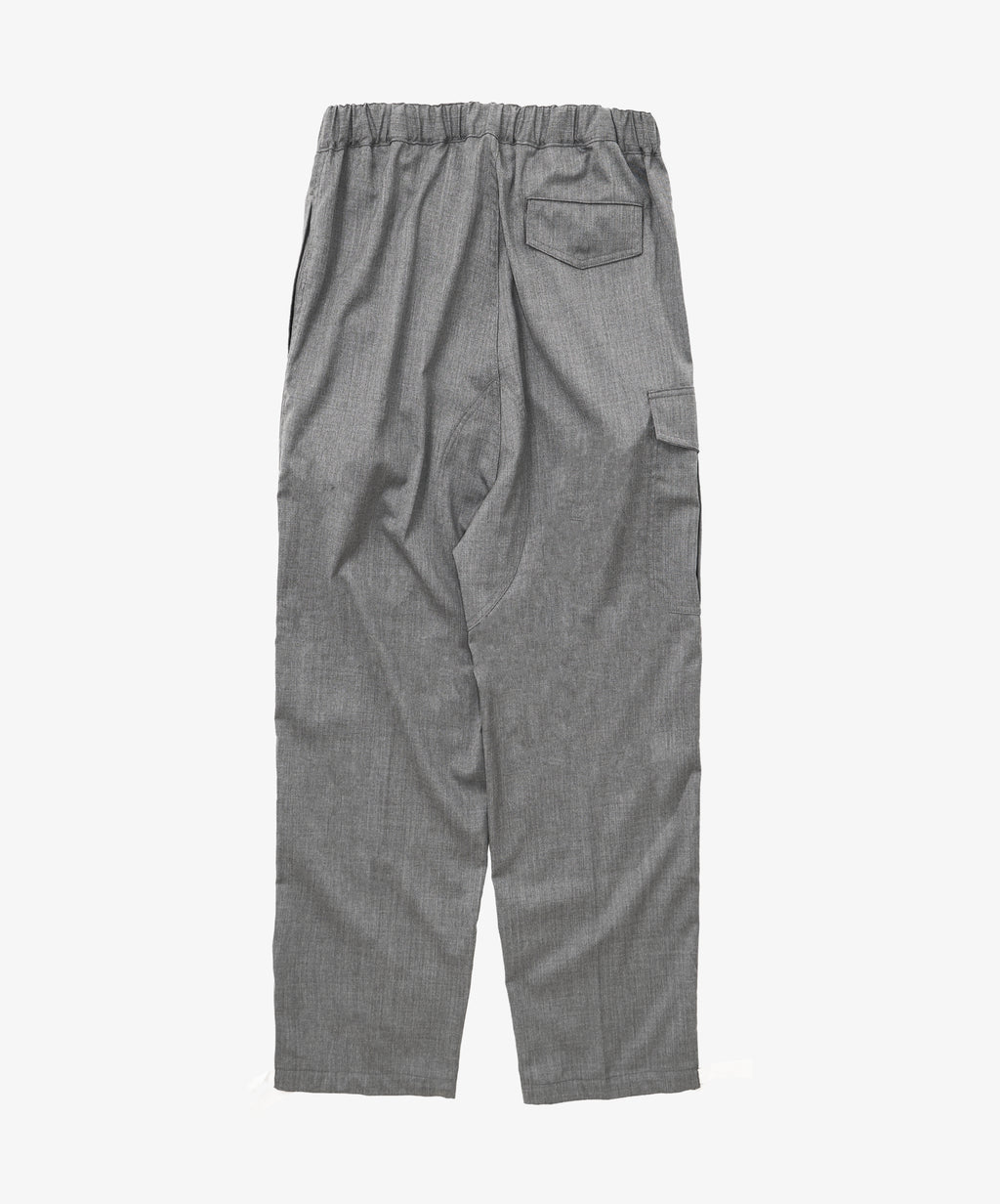 cargo pants grey twill