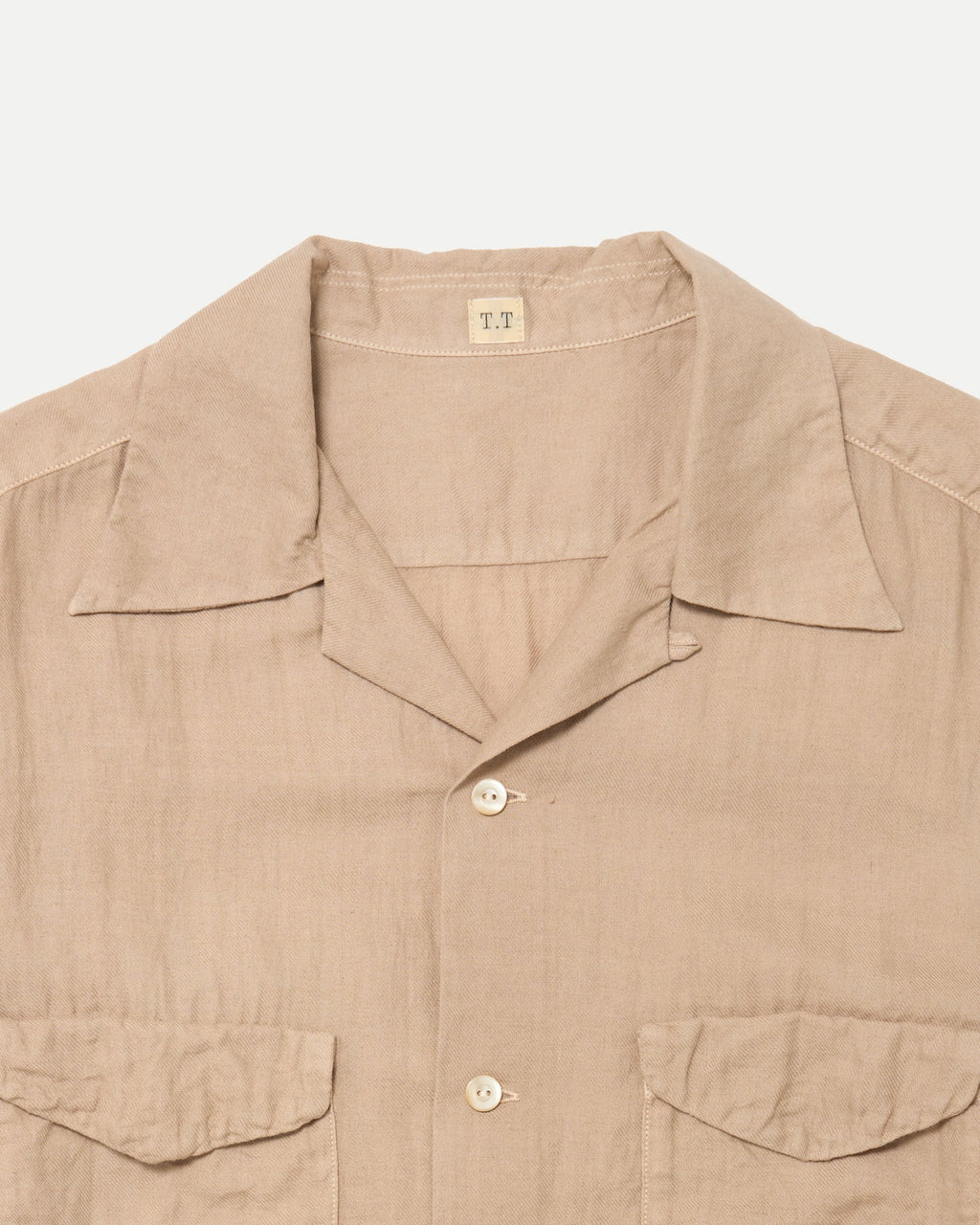 LOT.101 OPEN COLLAR SHIRT