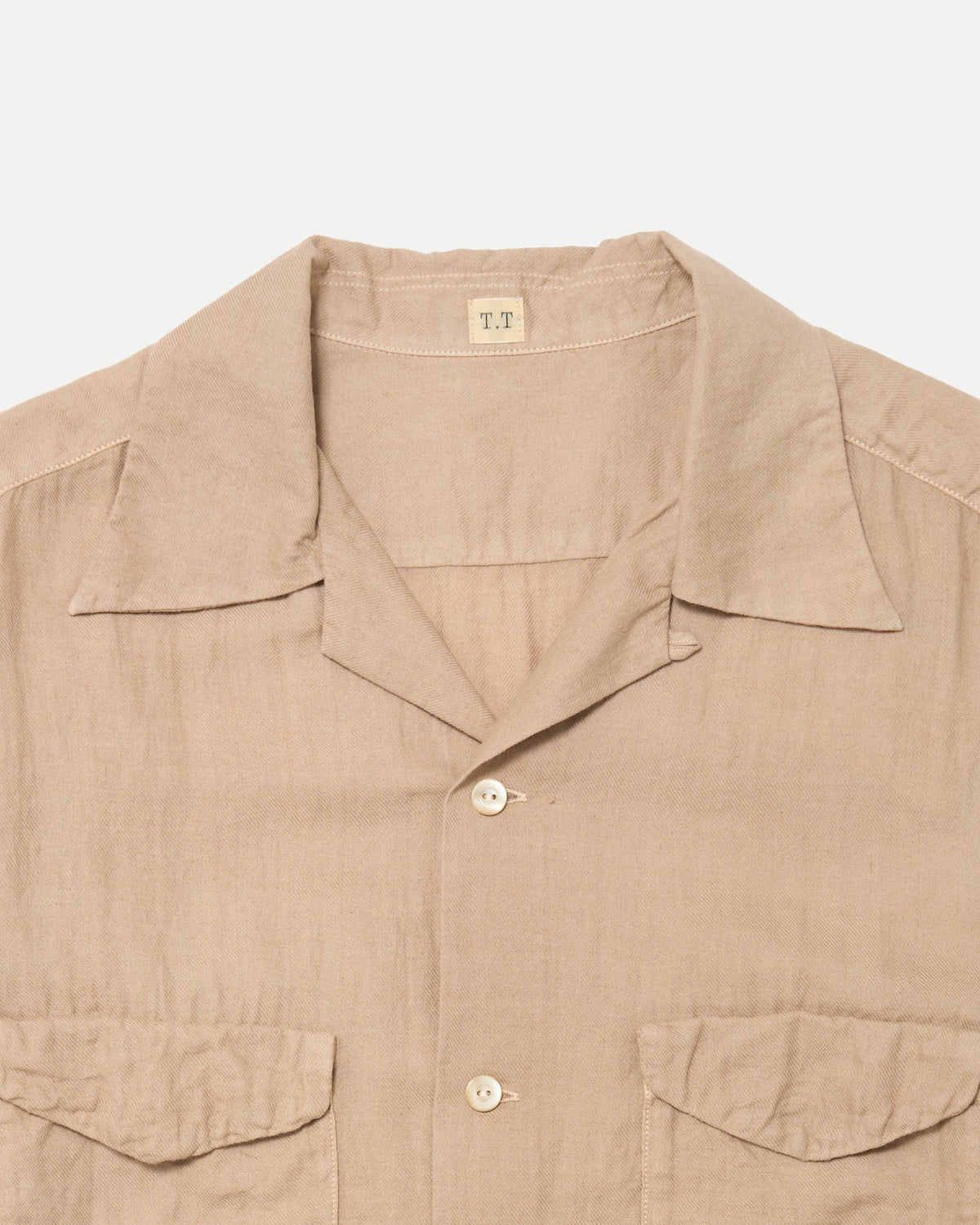 LOT.101 OPEN COLLAR SHIRT
