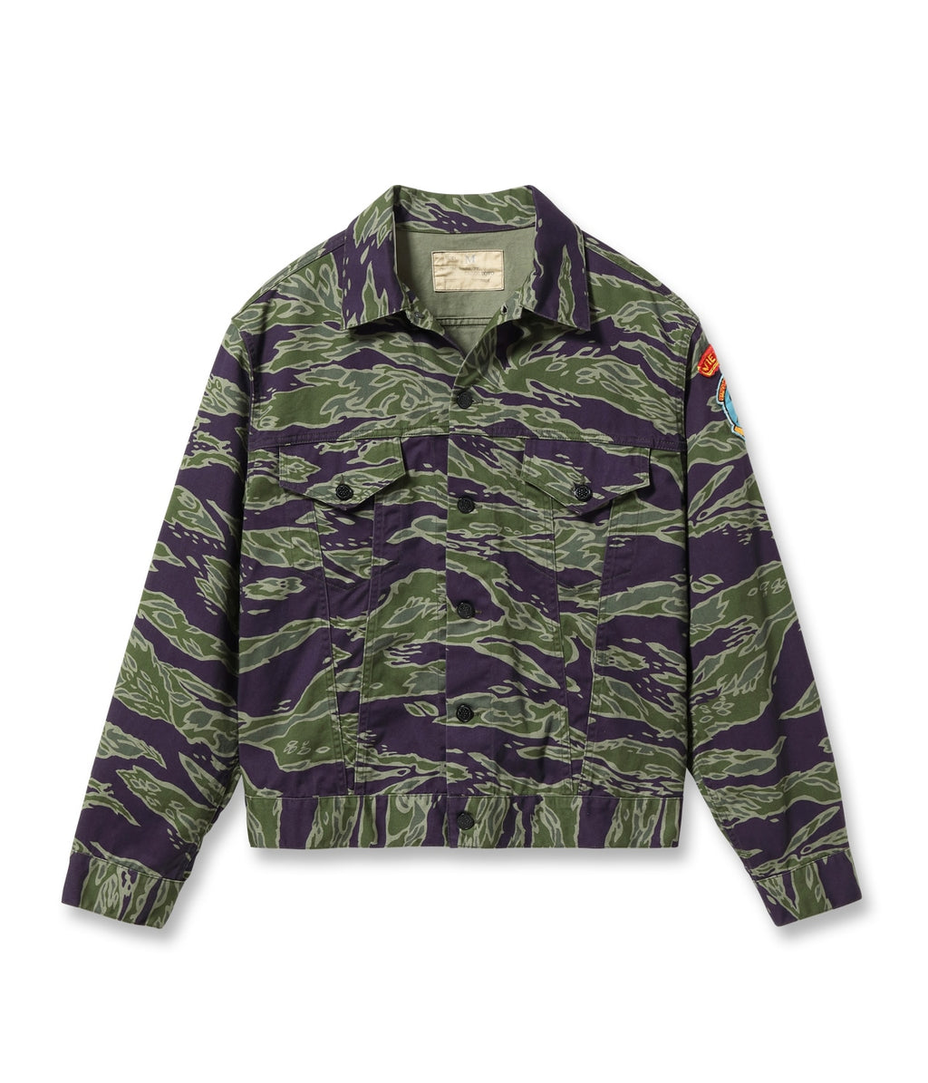 Tiger Camouflage Vietnam Tour Jacket ���7th COMM.���
