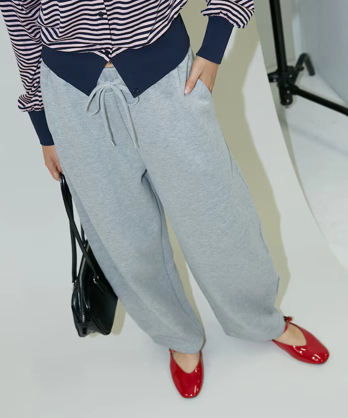 Brushed Back Sweat Curve Pants Limited Edition
