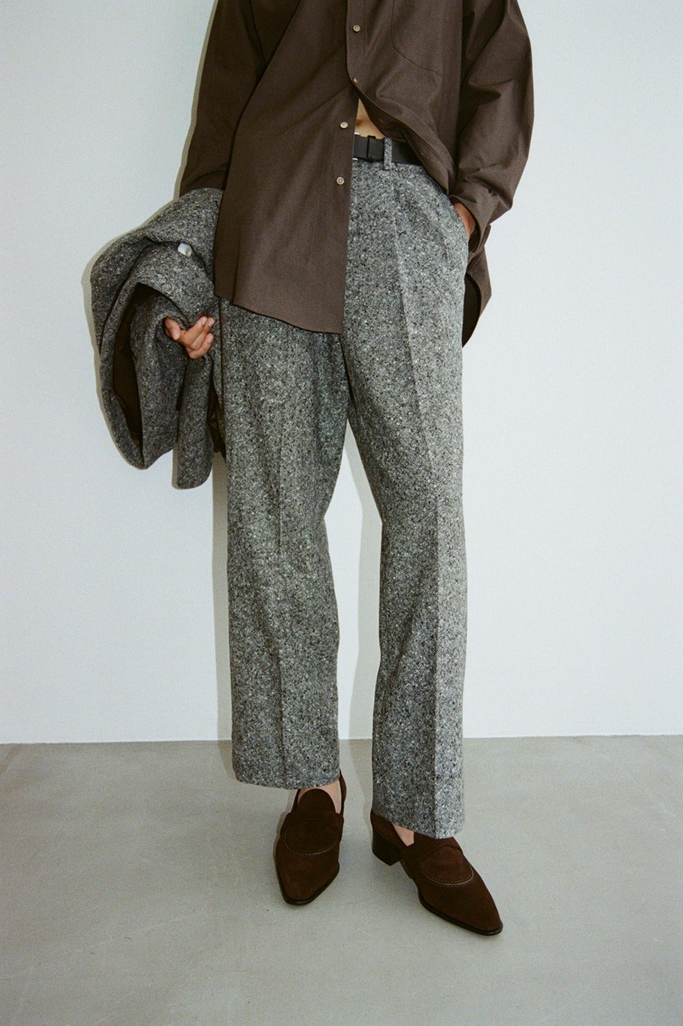 CLANE&times;KEIJI KANEKO HOMESPUN TROUSERS