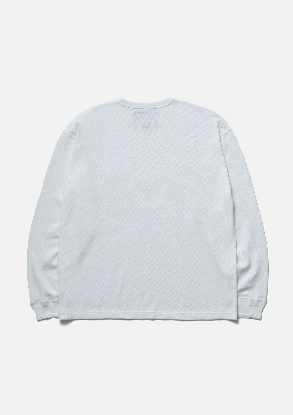 Honeycomb Fabric Crewneck Ls