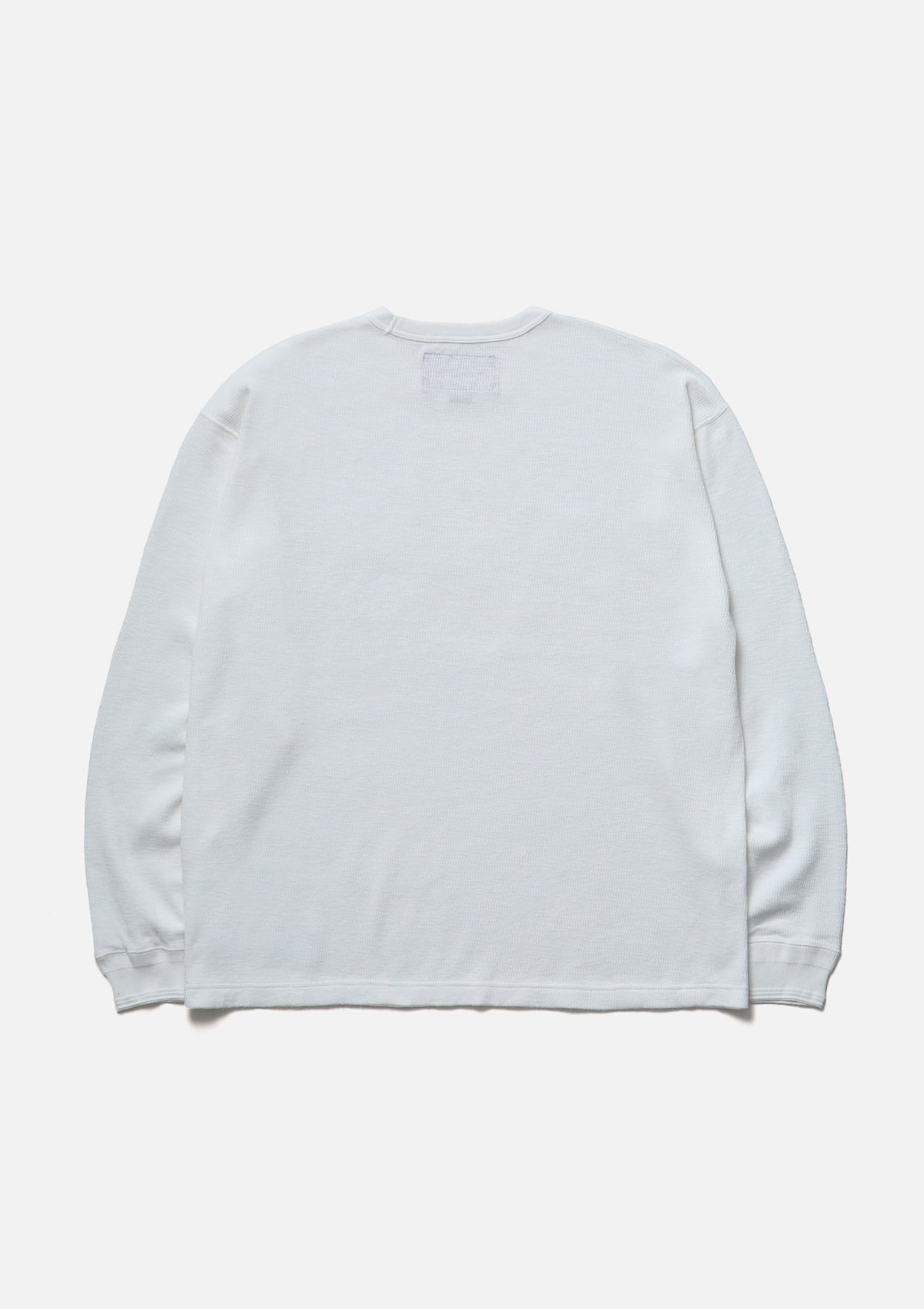Honeycomb Fabric Crewneck Ls