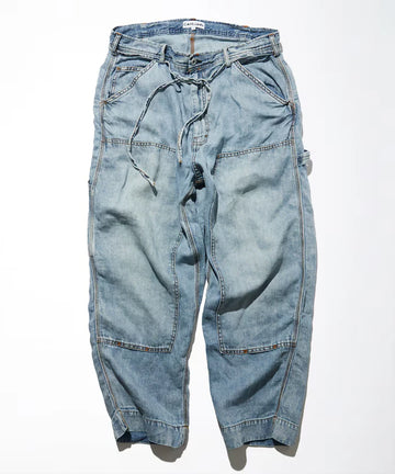 Linen Denim Painter Pant