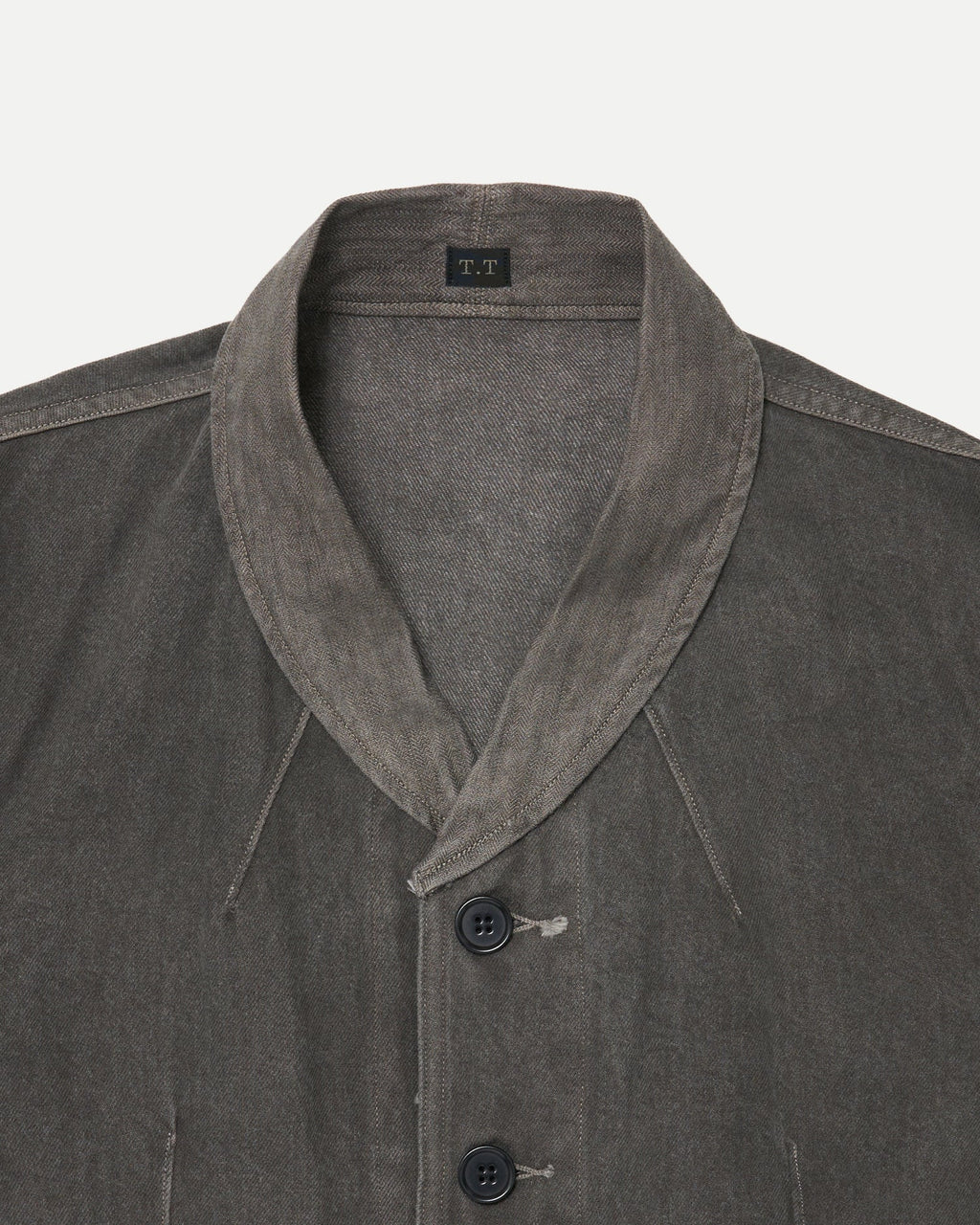 LOT.327 MODIFIED SHAWL COLLAR JACKET