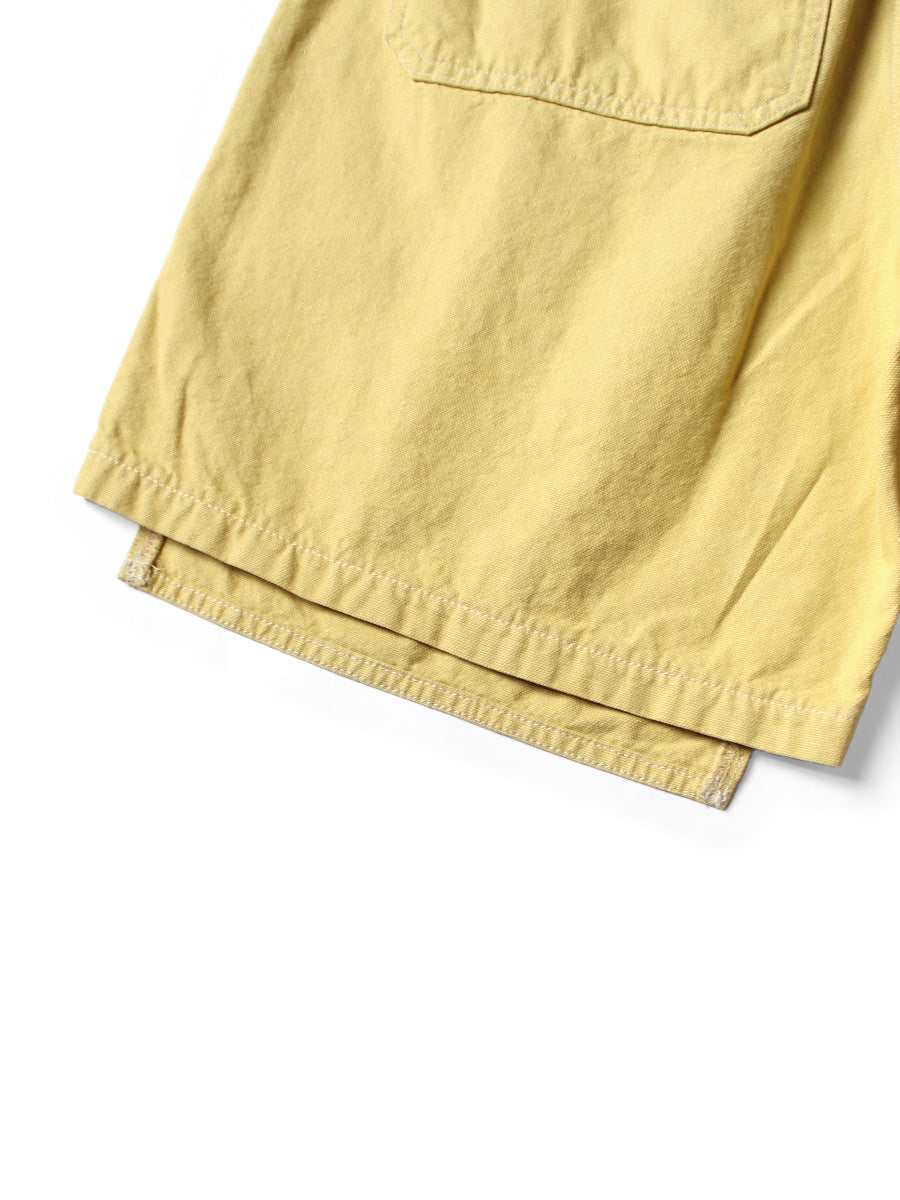 Canvas W Knee Easy Short Pants