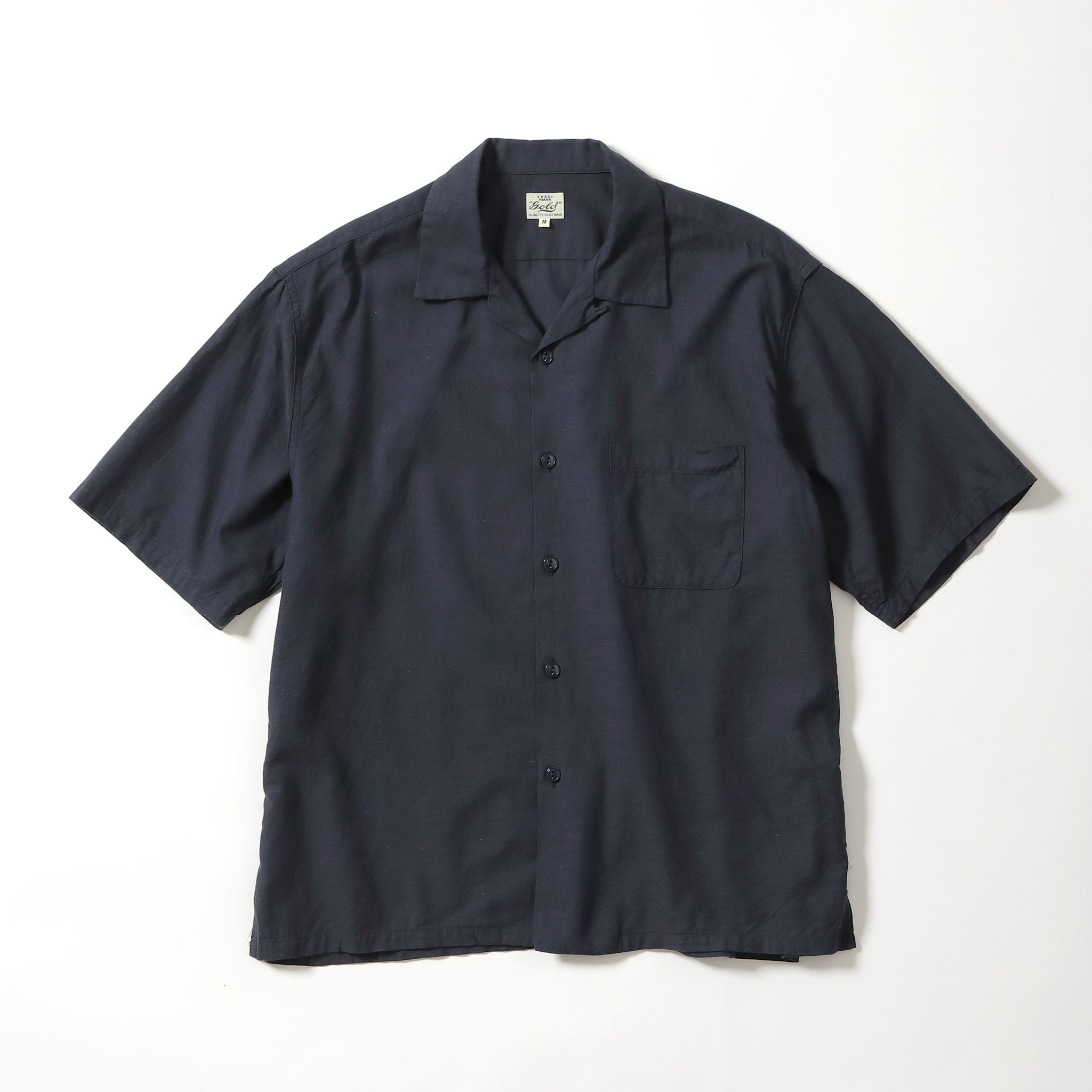 Vat Dye Chambray Open Shirt