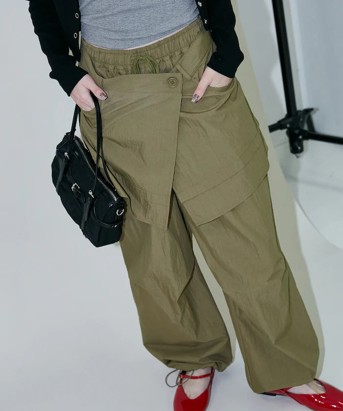 2WAY Skirt with Nylon Pants Limited Edition