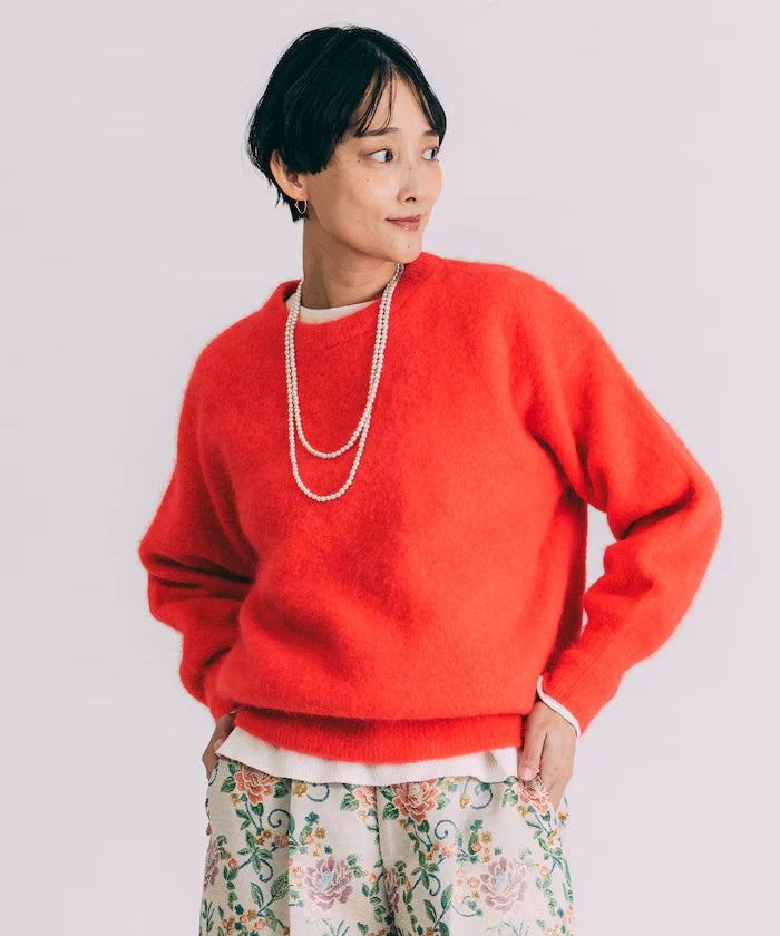 Fluffy Knit Pullover