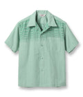 COTTON TYPEWRITER OPEN SHIRT “ZIG ZAG”