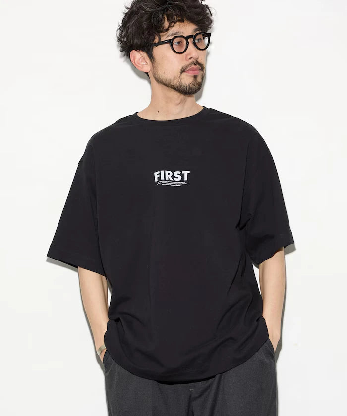 6 Ounce Front Logo Print Crew Neck T-Shirt / Back Print T-Shirt PRINT FRESH FIRST