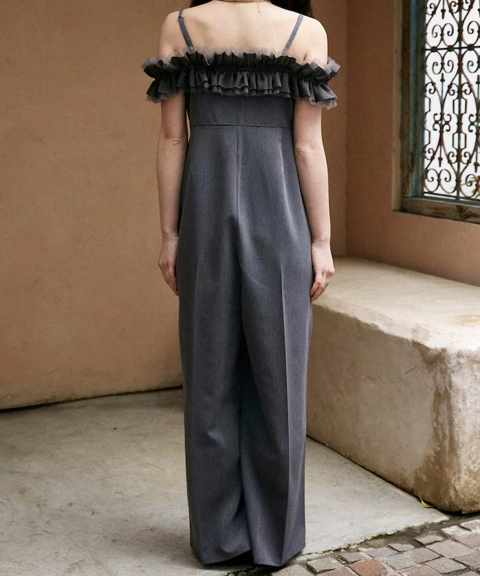 2WAY Tulle Shoulder Salopette Limited Edition