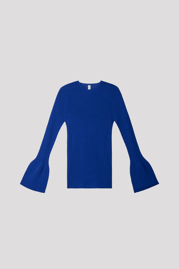 SOFT PORTRAIT LONG BELL SLEEVE TOP
