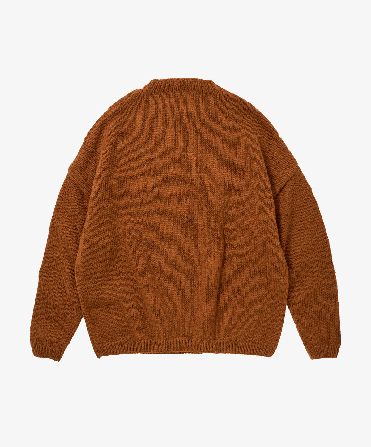 moo ping brown sweater by macmahon knitting