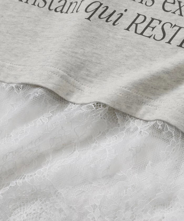 Lacedocking Print T-Shirt 【Limited Edition】