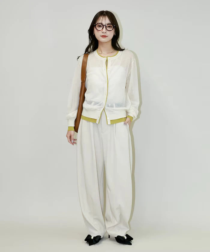 Cardboard Material Curve Pants Limited Edition