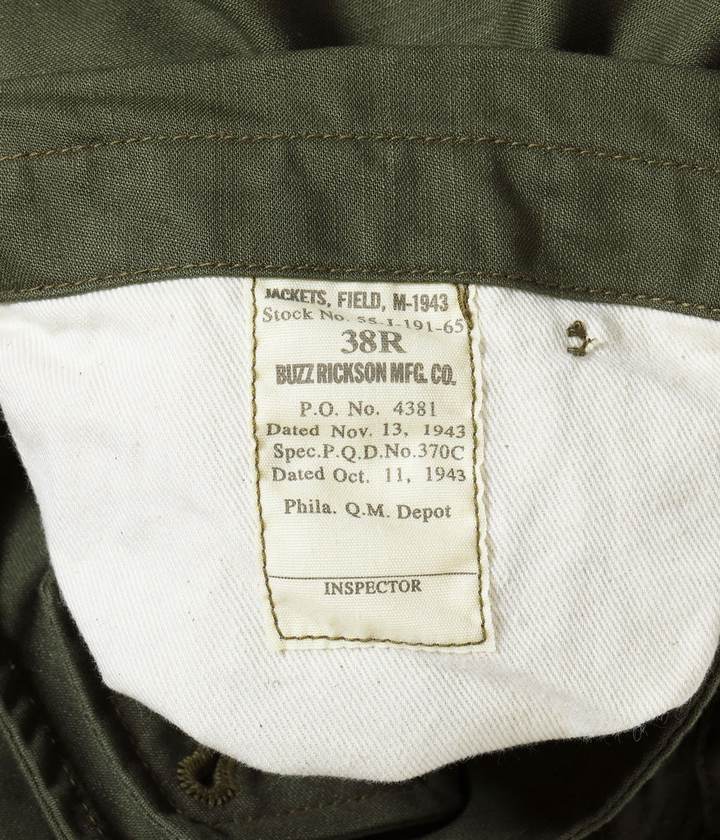 Type M-1943 ���BUZZ RICKSON MFG. CO.���