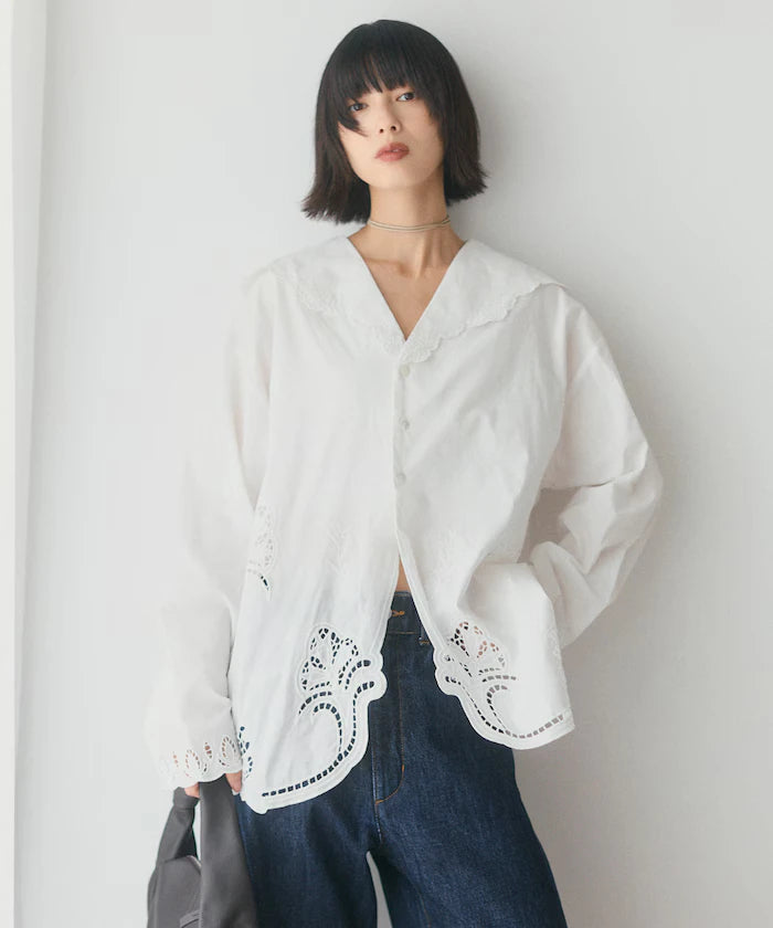 Cutwork Embroidery Blouse