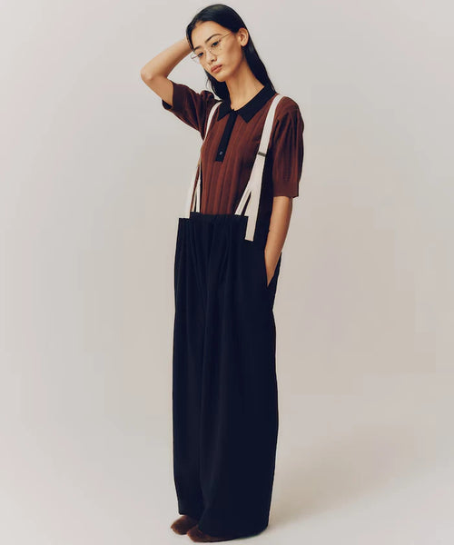 2WAY Suspender Pants / Wide Easy Pants