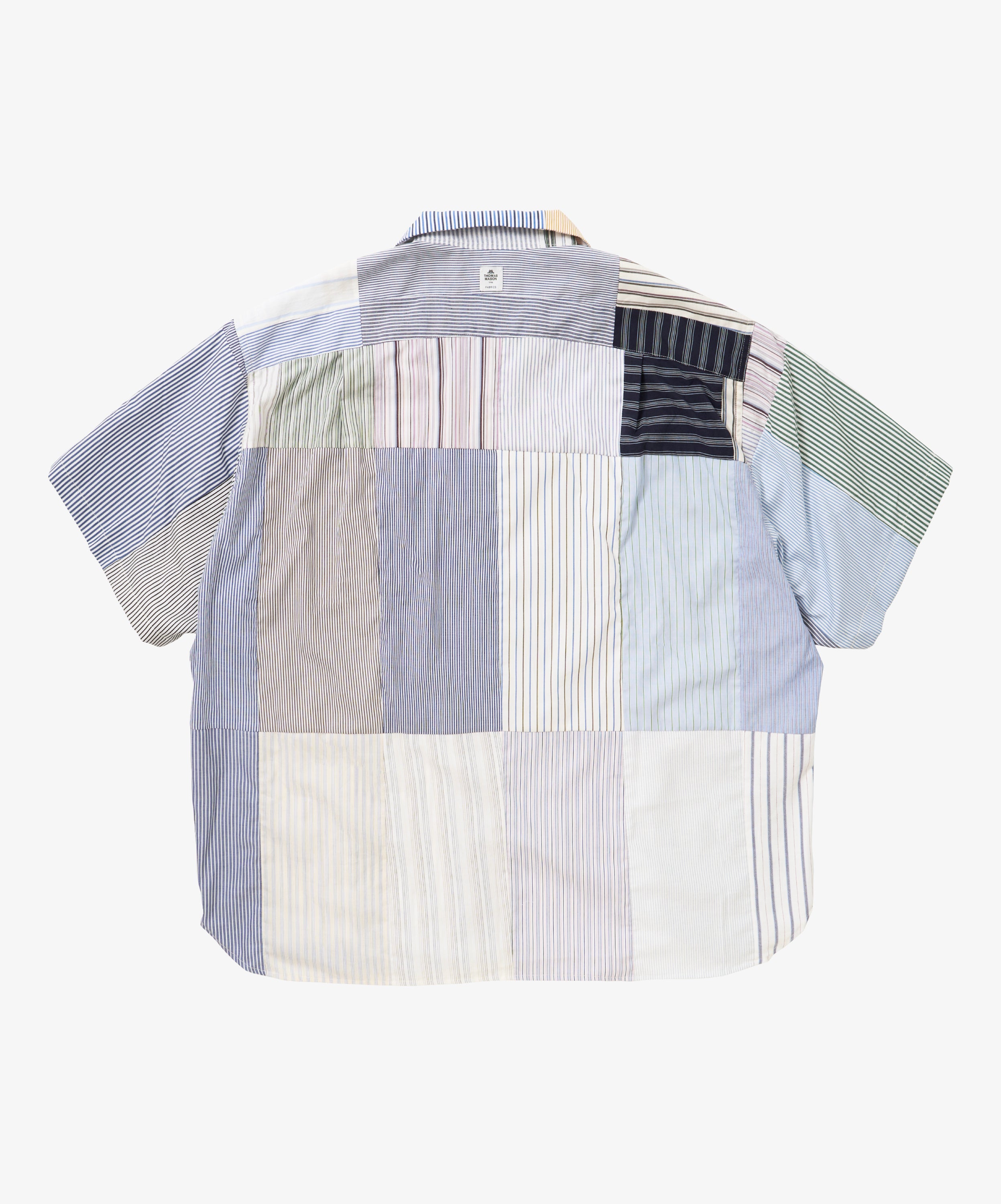 overshirt short sleeve stripe six