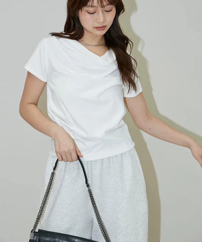 2WAY Draped T-Shirt Limited Release