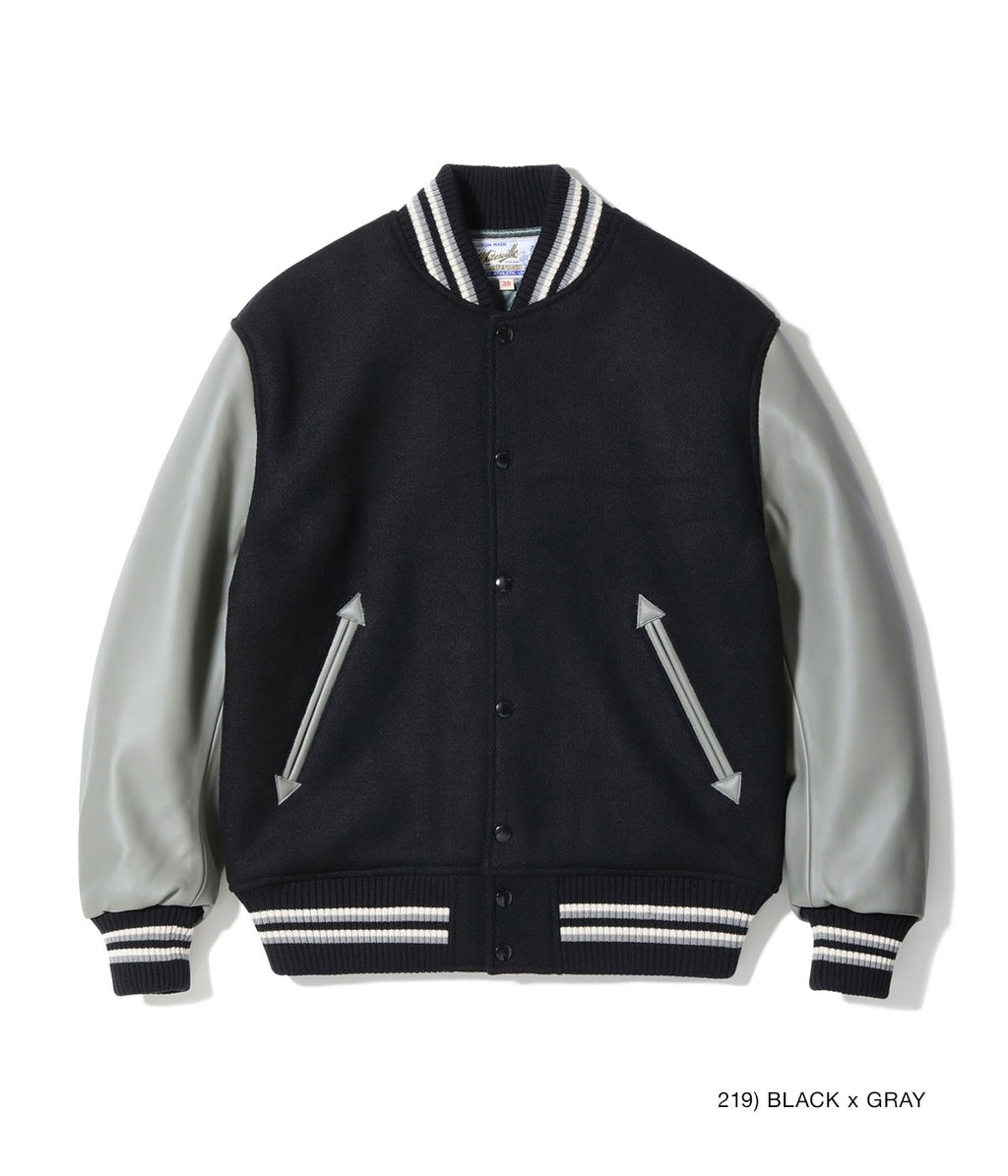 30oz. WOOL MELTON AWARD JACKET “SOLID”