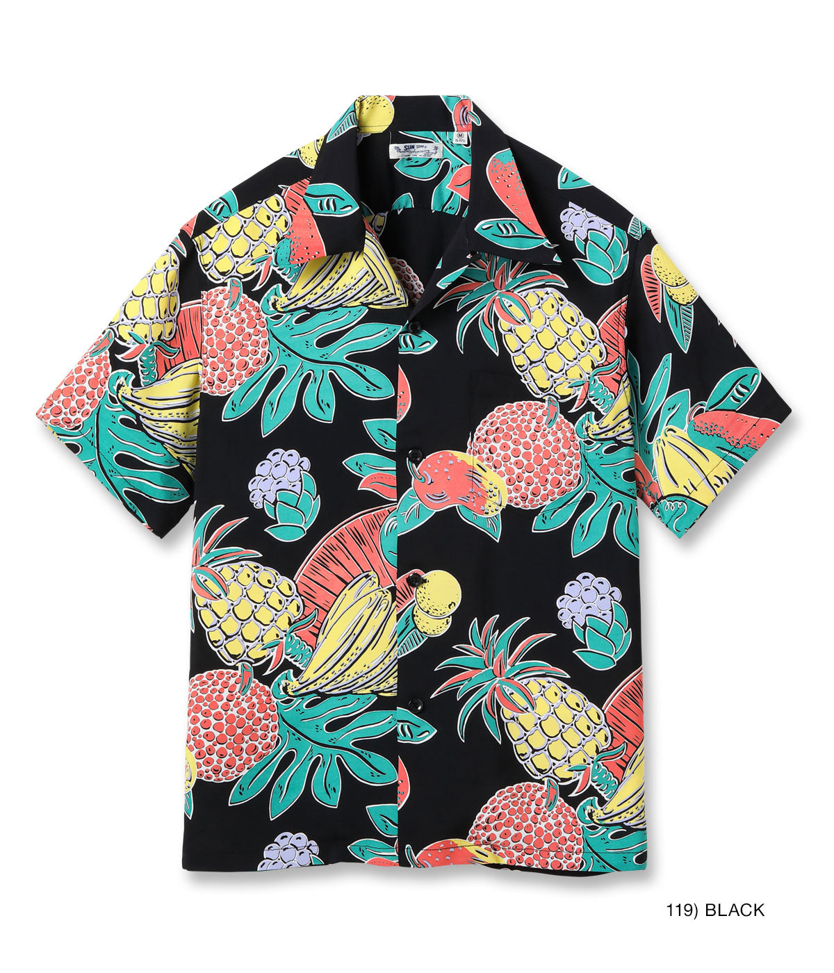 RAYON HAWAIIAN SHIRT “TROPICAL FRUITS”