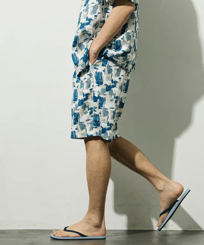Pattern Easy Shorts / Allover Design Short Pants / Setup Compatible