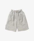 loop wheel circular short pants