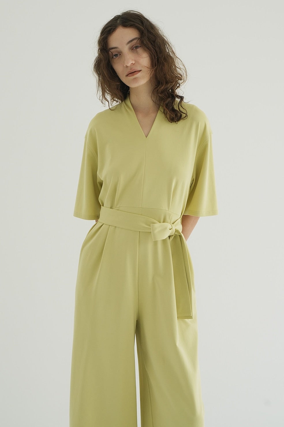 STAND COLLAR LOOSE ALL IN ONE