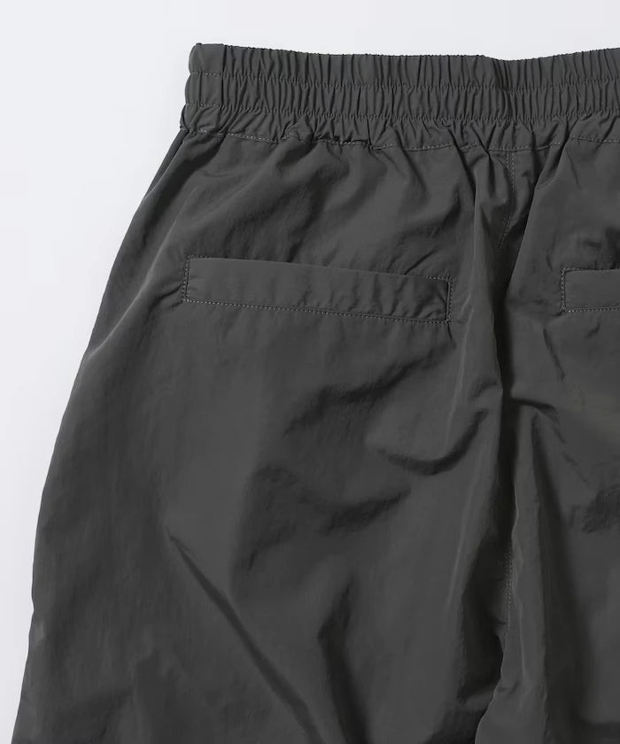Nylon Lace Easy Wide Pants